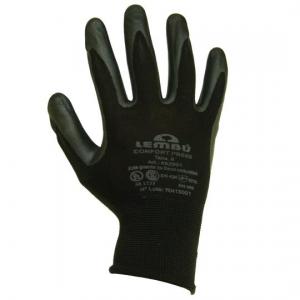 Guante nylon G10 nitrilo dorso ventilado 3/4 Lembu Arg Protección Guante nylon G10 Lembu