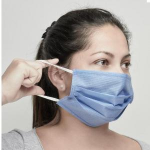 Barbijo SMS 60grs azul Arg Protección Clásico
