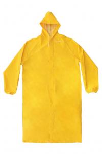 PVC Arg Protección Capa de lluvia intermedia, amarilla