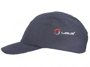 Gorra textil de seguridad con casquete plástico azul o blanca Libus Gorra textil con casquete