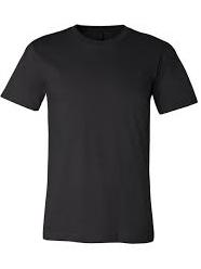 Jersey, color negro Arg Protección Remera mga corta premium, negro